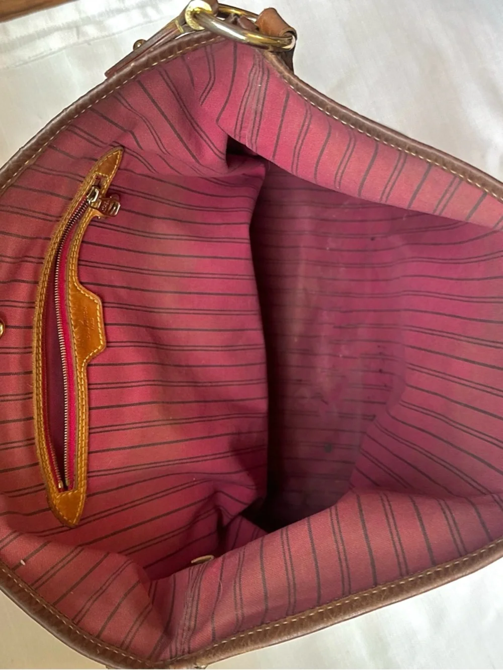 Authentic Louis Vuitton Monogram Vintage Shoulder Bag (Made in USA) - Picture 15 of 16